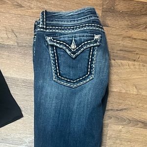 Miss Me saddle Stitch Skinny Jeans